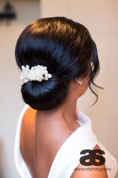Bridal hairup